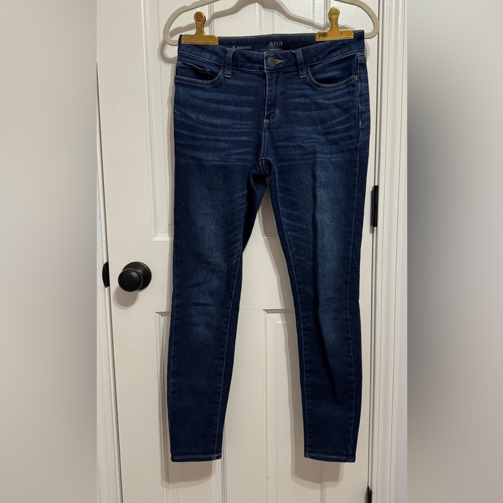 a.n.a Blue Skinny Jeans Classic Fit